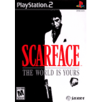 Scarface the World is Yours art work – video game for PlayStation 2