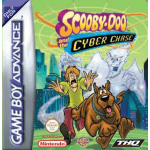 Scooby Doo Cyber Chase art work – action game for Nintendo Game Boy Advance