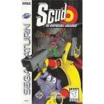Scud The Disposable Assassin Sega Saturn box art – run-and-gun action game for Sega Saturn