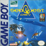 SeaQuest DSV Game Boy box art – classic retro game for GameBoy