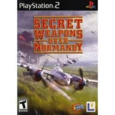 Secret Weapons Over Normandy art work – video game for PlayStation 2