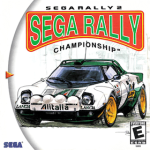 Sega Rally 2 Sega Rally Championship art work for the sega DreamCast