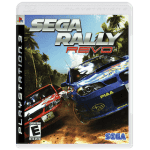Sega Rally Revo art work – video game for PlayStation 3