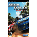 Sega Rally Revo art work – video game for PlayStation Portable