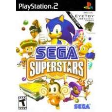 Sega Superstars art work – video game for PlayStation 2