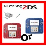 Sell Original Nintendo 2DS Console – Crystal Blue or Crystal Red with Stylus and Charger