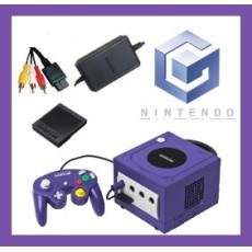 Sell Nintendo GameCube Console Bundle – Indigo Purple System with Controller and Cables