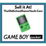 Game Boy Pocket console with battery door – old handheld system trade in