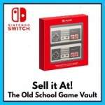 Nintendo Switch NES Controllers box art – used Switch accessory trade in