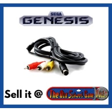 (Sega Genesis):  Audio/Video Cable