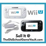 Nintendo Wii U GamePad Black or White – includes AC adapter for charging
