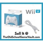 Nintendo Wii U Pro Controller White – wireless controller for Wii U