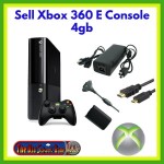 Xbox 360 E 4gb Console bundle with all accessories.