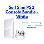 PlayStation 2 Slim Pearl White Console Bundle – limited edition PS2 system with accessories