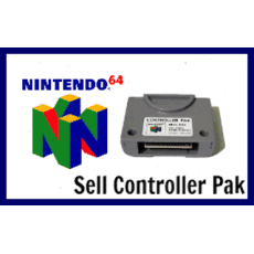 Sell Genuine Nintendo 64 Controller Pak – Official Memory Card for N64
