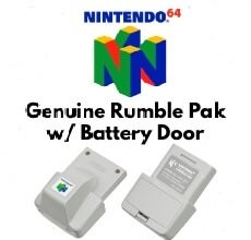 Sell N64 Rumble Pak – Genuine Nintendo with Battery Door