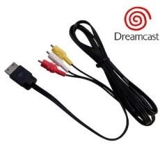 Audio/Video Cable Sega Dreamcast box art – standard AV connector for Sega Dreamcast