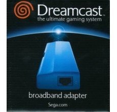 Broadband Adapter Sega Dreamcast box art – official network accessory for Sega Dreamcast