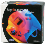 Official Sega Dreamcast controller box art – OEM gamepad for Sega Dreamcast