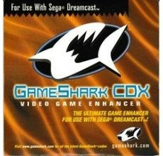 GameShark Disc with Memory Card Sega Dreamcast box art – cheat utility disc for Sega Dreamcast