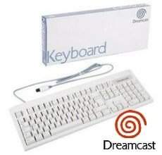 Keyboard Sega Dreamcast box art – official typing accessory for Sega Dreamcast