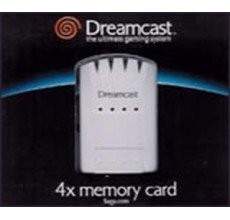 Memory Card Sega Dreamcast box art – save file accessory for Sega Dreamcast