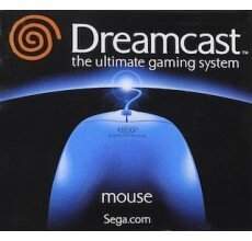 Mouse Sega Dreamcast box art – official point-and-click accessory for Sega Dreamcast