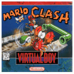 Mario Clash Virtual Boy game cartridge - classic Mario platformer