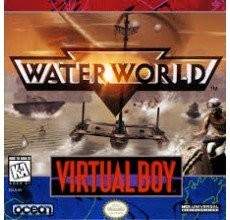 Waterworld Virtual Boy game cartridge - rare collectible title