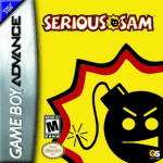Serious Sam Advance art work – action game for Nintendo Game Boy Advance