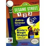 Sesame Street 123 NES box art – classic 8-bit game for Nintendo NES