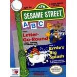 Sesame Street ABC NES box art – classic 8-bit game for Nintendo NES