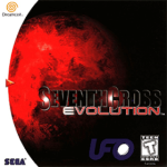 Seventh Cross Evolution art work for the sega DreamCast