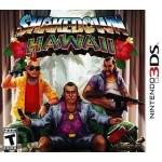 Shakedown Hawaii art work – action game for Nintendo 3DS