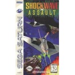 Shockwave Assault Sega Saturn box art – retro game for Sega Saturn