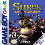 Shrek Fairy Tales Freakdown Game Boy Color box art – old GBC game trade in