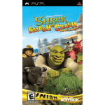 Shrek Smash and Crash Racing art work – video game for PlayStation Portable