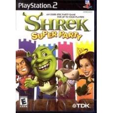 Shrek Super Party art work – video game for PlayStation 2