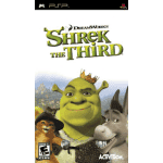 Shrek the Third art work – video game for PlayStation Portable
