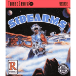 Side Arms TurboGrafx-16 game - retro game for console
