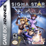 Sigma Star Saga art work – action game for Nintendo Game Boy Advance