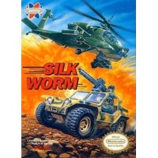 Silk Worm NES box art – classic 8-bit game for Nintendo NES