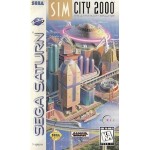 SimCity 2000 Sega Saturn box art – retro game for Sega Saturn