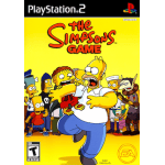 The Simpsons Game art work – video game for PlayStation 2