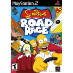 The Simpsons Road Rage art work – video game for PlayStation 2