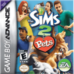 The Sims 2: Pets art work – action game for Nintendo Game Boy Advance