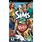 The Sims 2: Pets art work – video game for PlayStation Portable