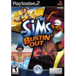 The Sims Bustin Out art work – video game for PlayStation 2