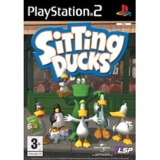 Sitting Ducks art work – video game for PlayStation 2