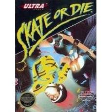 Skate or Die NES box art – classic 8-bit game for Nintendo NES